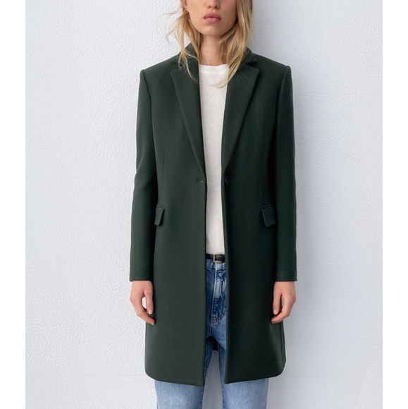 Zara Jackets & Blazers - Zara Menswear Wool Coat